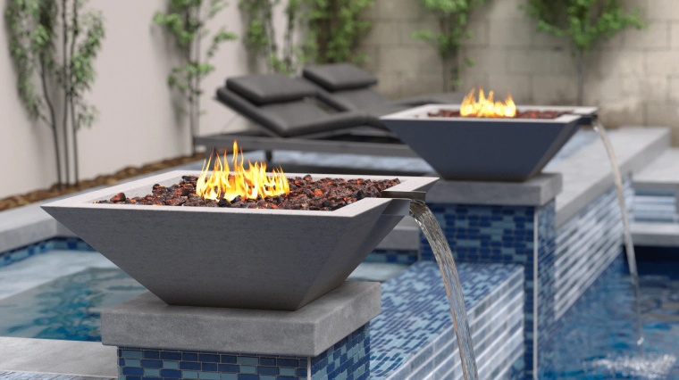 Concrete Firepits and Water Bowls
