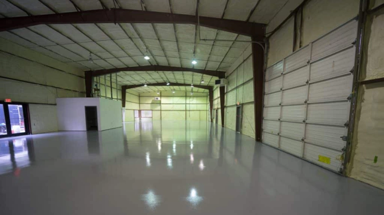 Solid Colored Epoxy Flooring (1)