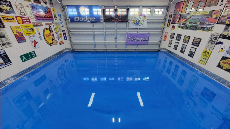 Solid Colored Epoxy Flooring