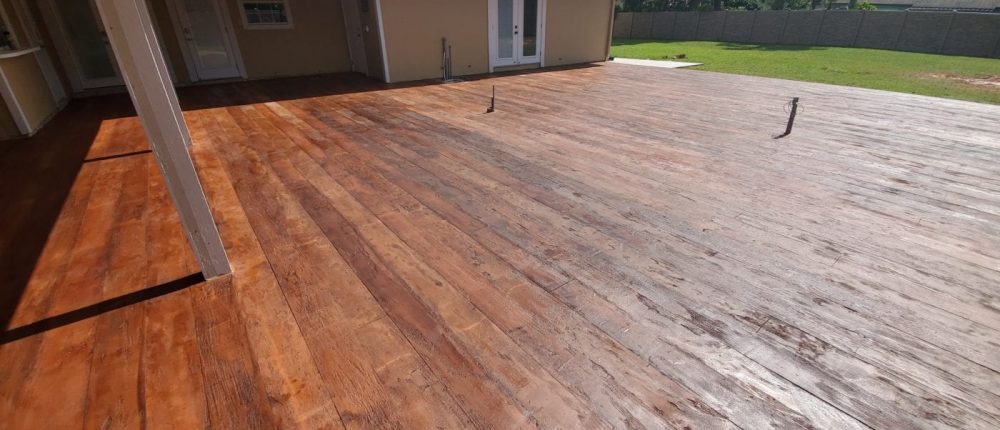 Concrrete Wood Textured Flooring 3