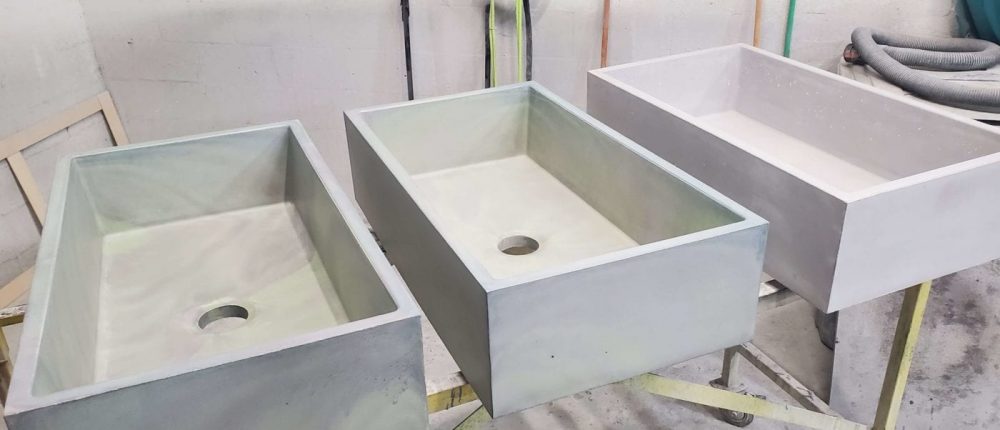 DreamCrete Custom Creations residential concrete sinks fl