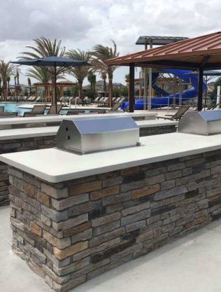 DreamCrete concrete contractor outdoor kitchen orlando fl