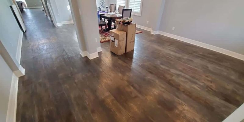 DreamCrete residential concrete contractor wood textured flooring orlando fl